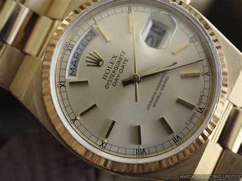 Rolex Rare Oysterquartz Day